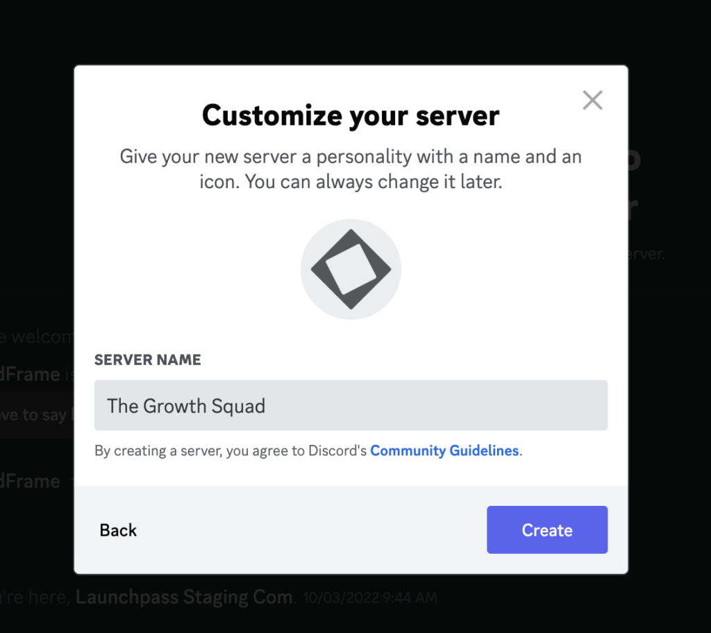 LaunchPass Create your Discord server 2 1024x912