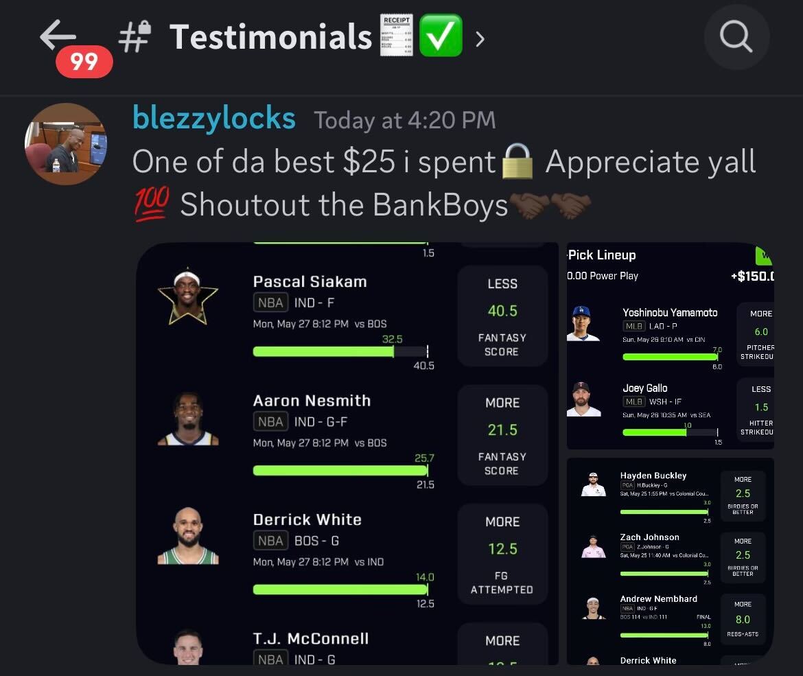 What Bank Boys’ customers are saying c