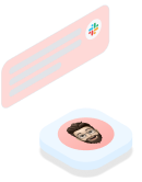 pink dialog box